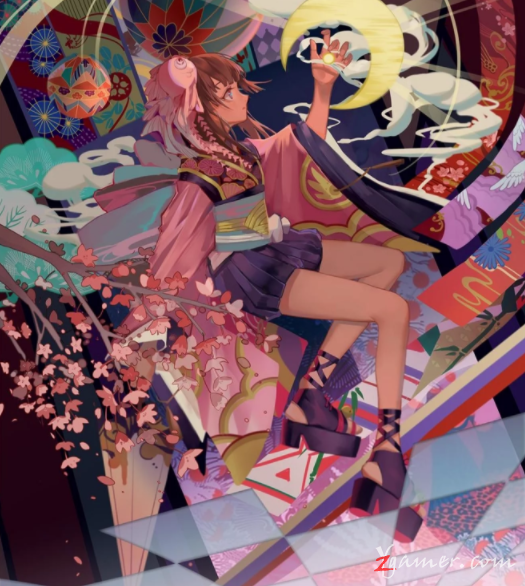 阴阳师手游萝莉神乐壁纸美图鉴赏540