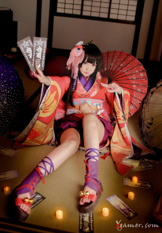 阴阳师手游神乐真人Cosplay绝美二次元壁纸鉴赏421