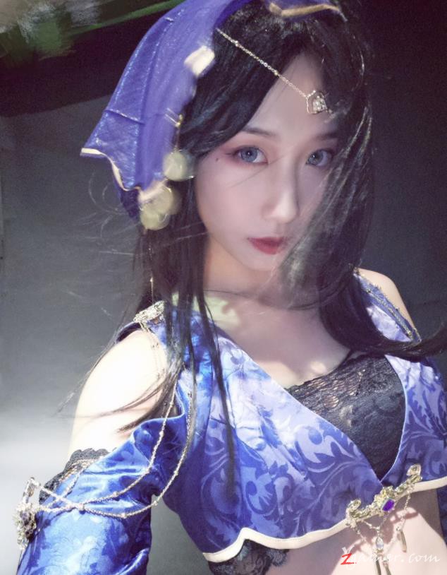 逆水寒会呼吸的江湖性感COS九灵美图404