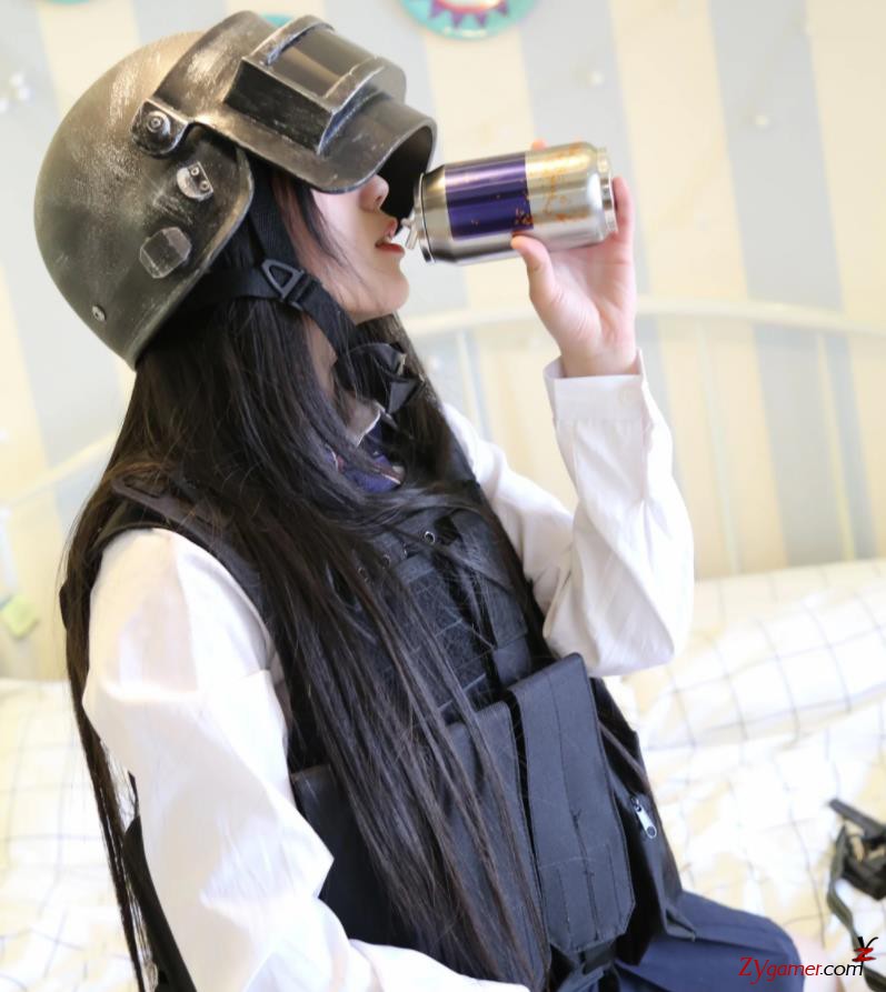 绝地求生美女真人吃鸡装扮CosPlay美图463